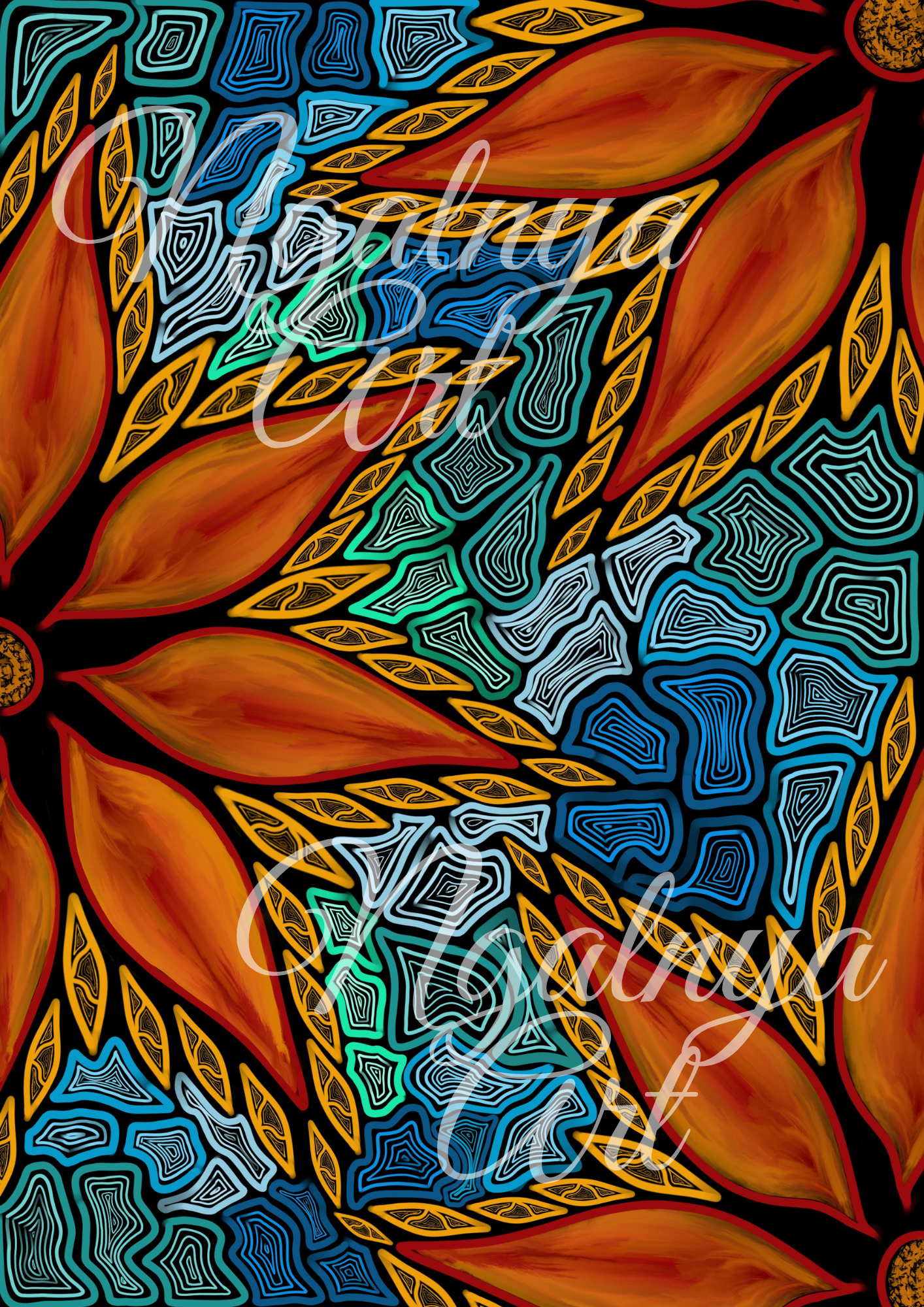 Minjaara (Spirit of the Forrest) | Aboriginal Art | Ngalnya Art
