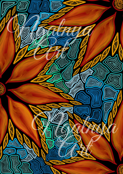Minjaara (Spirit of the Forrest) | Aboriginal Art | Ngalnya Art